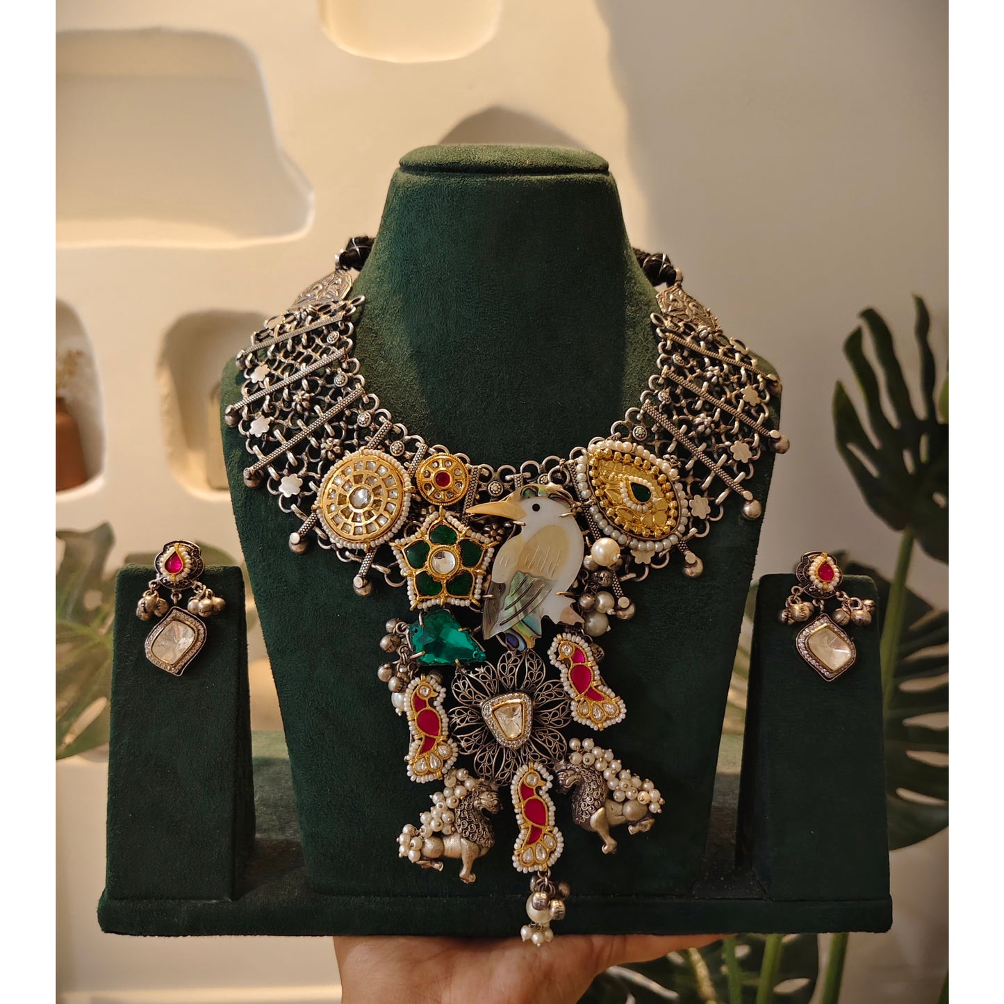 Beautiful Designer Statement Neckpiece