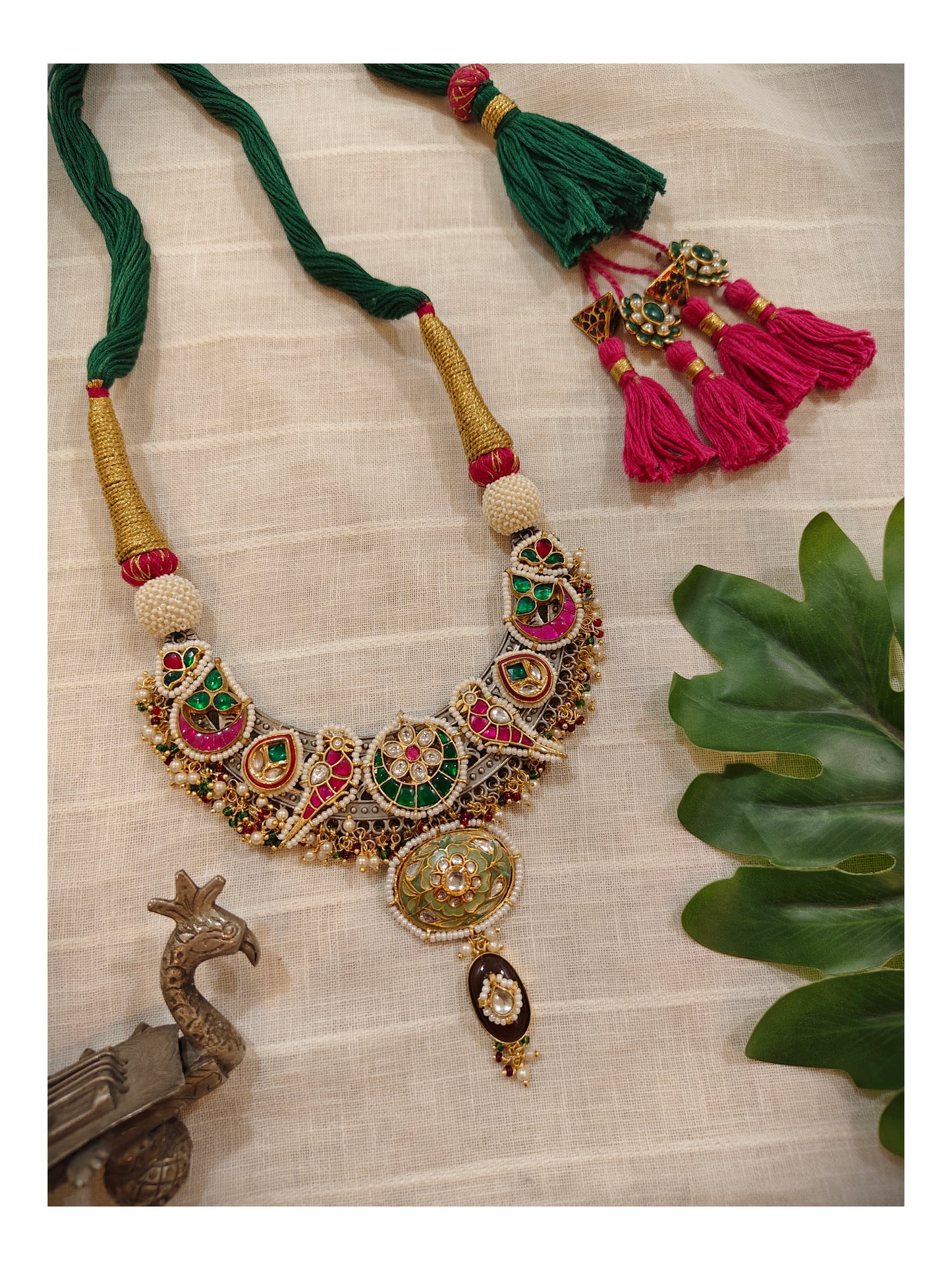 Beautiful Designer Statement Chaand Necklace