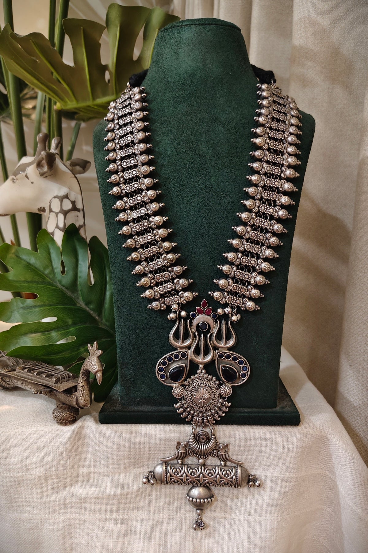 Beautiful Designer Fusion Pendant Long Necklace