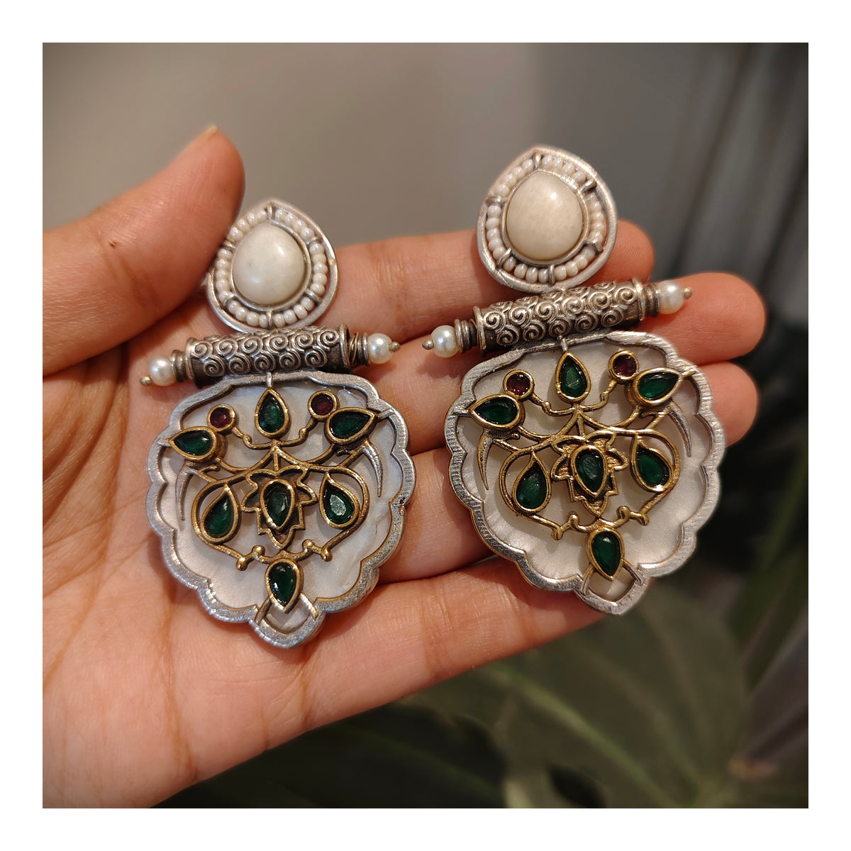 Beautiful Designer Jaal Earrings