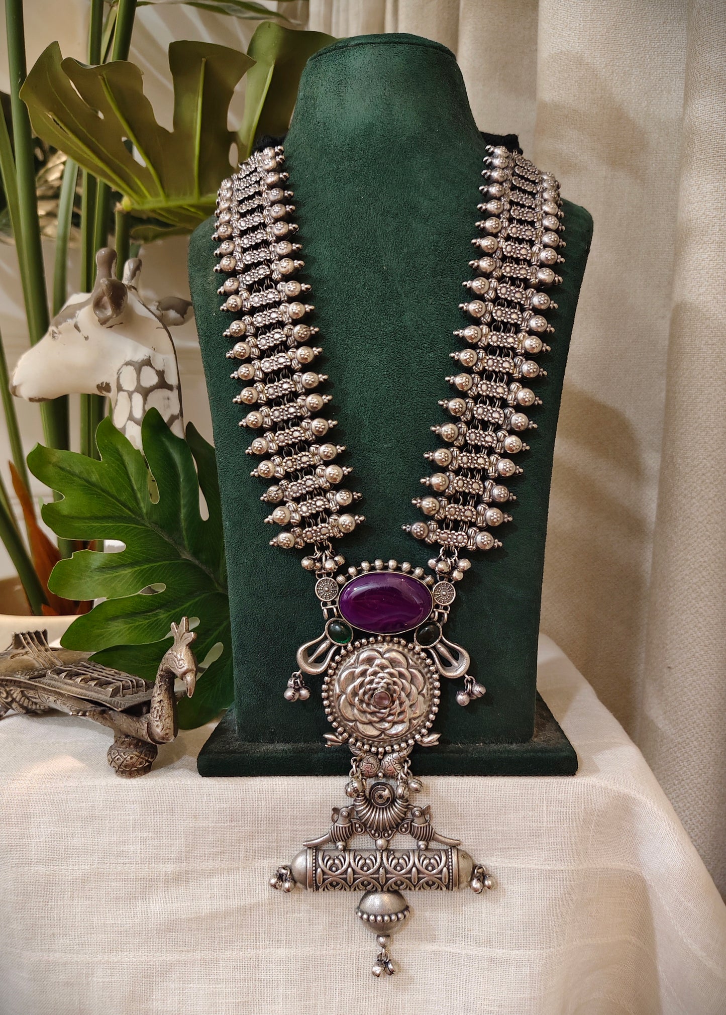 Beautiful Designer Fusion Pendant Long Necklace
