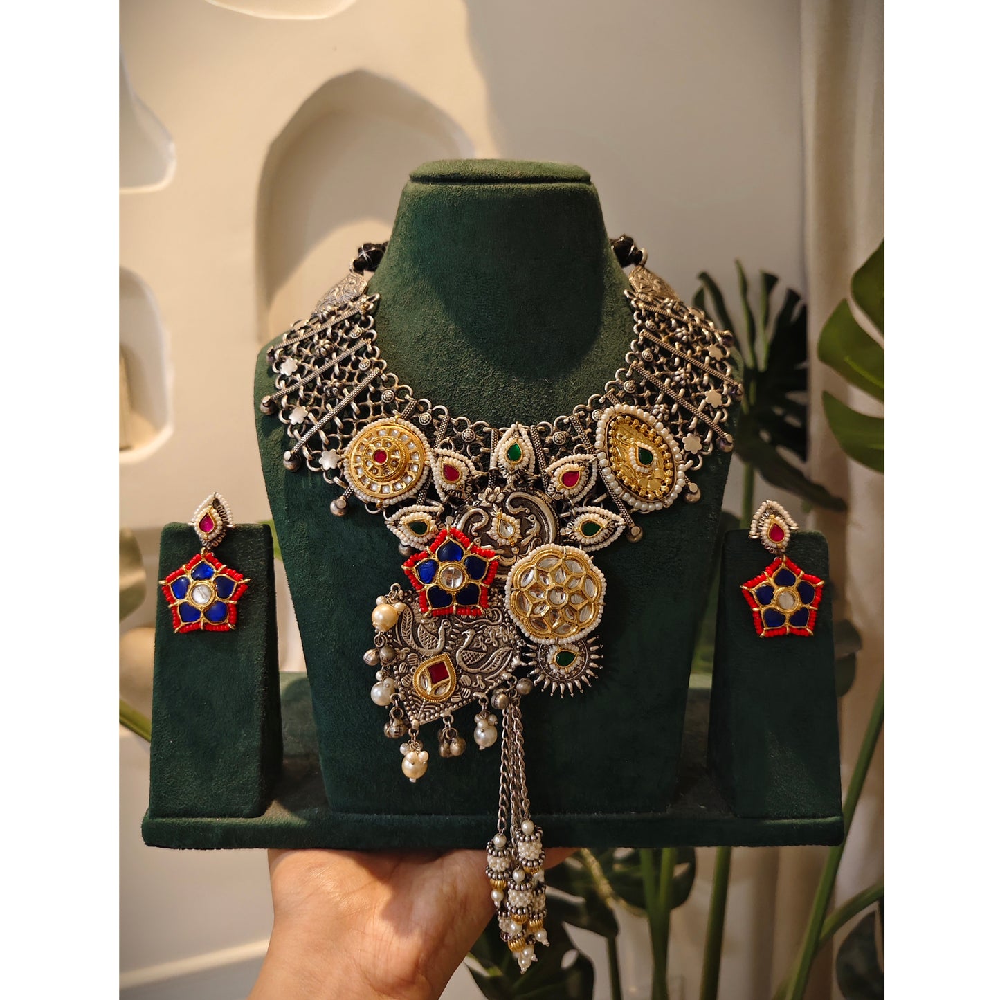 Beautiful Designer Statement Neckpiece