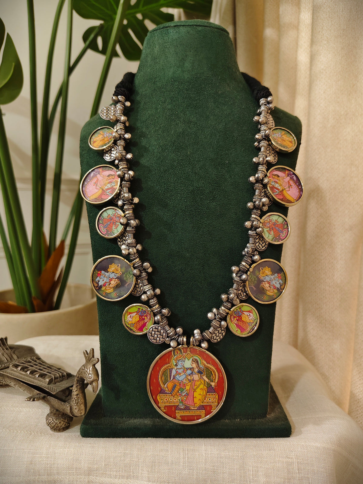 Beautiful Designer Painting Mix Necklace
