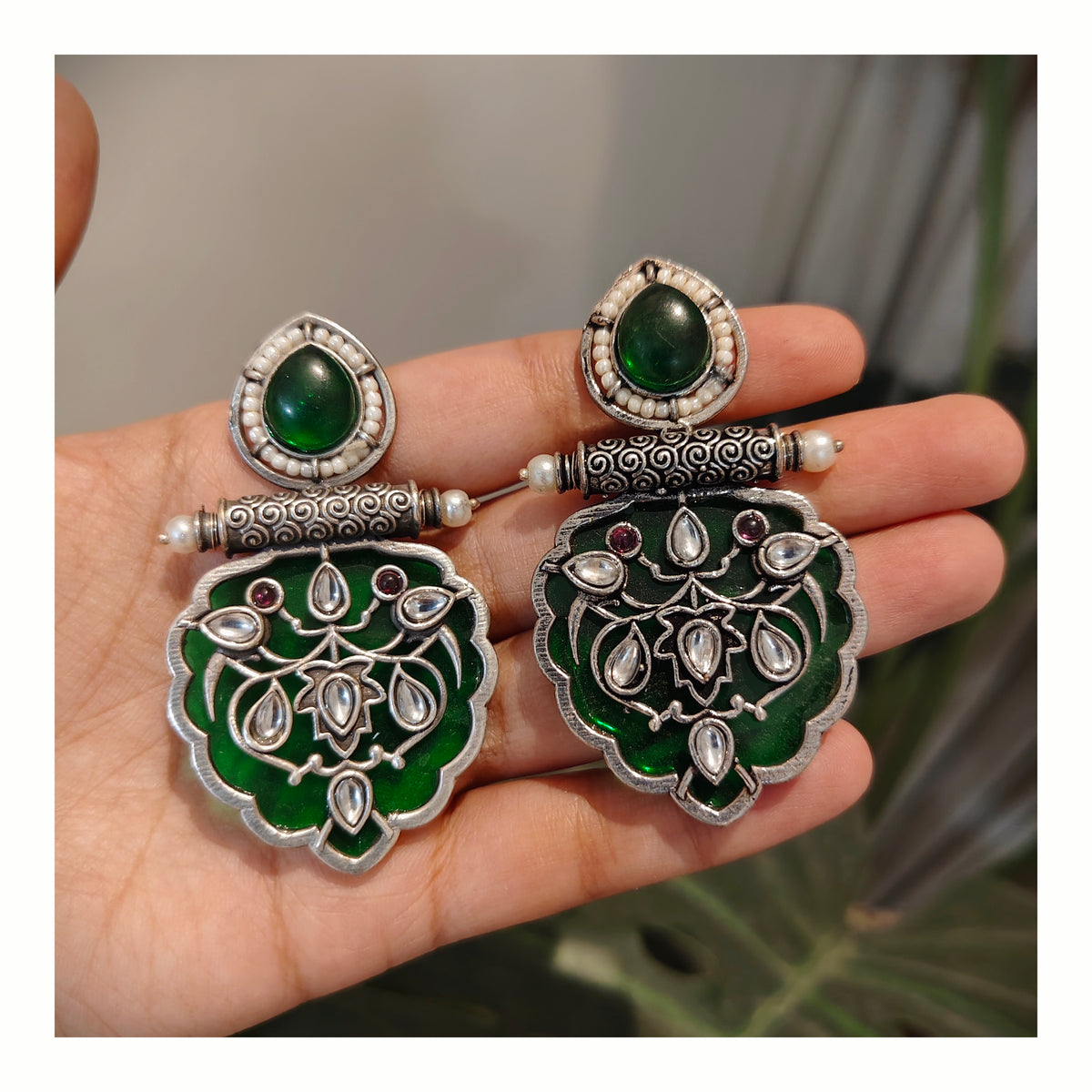 Beautiful Designer Jaal Earrings