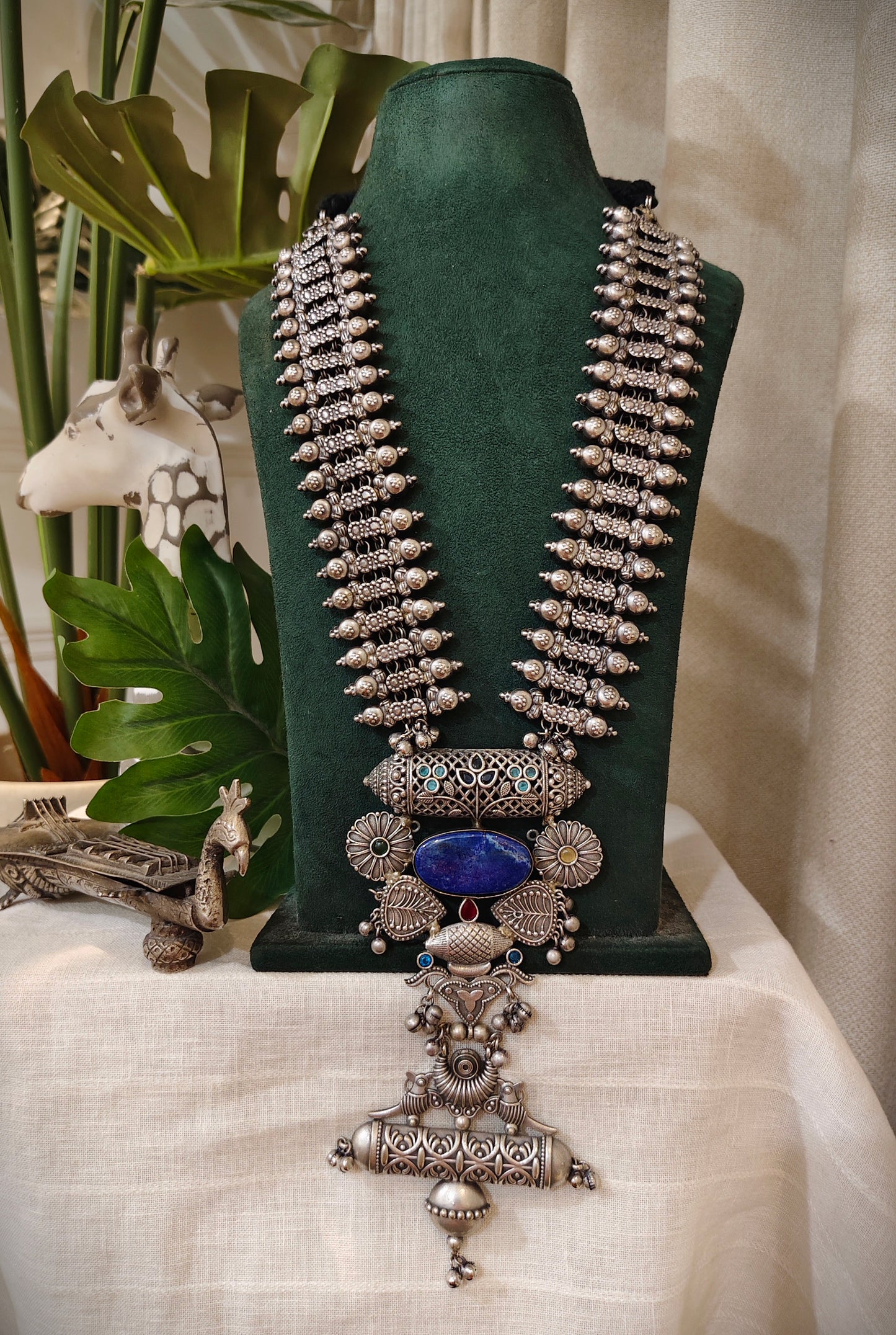 Beautiful Designer Fusion Pendant Long Necklace