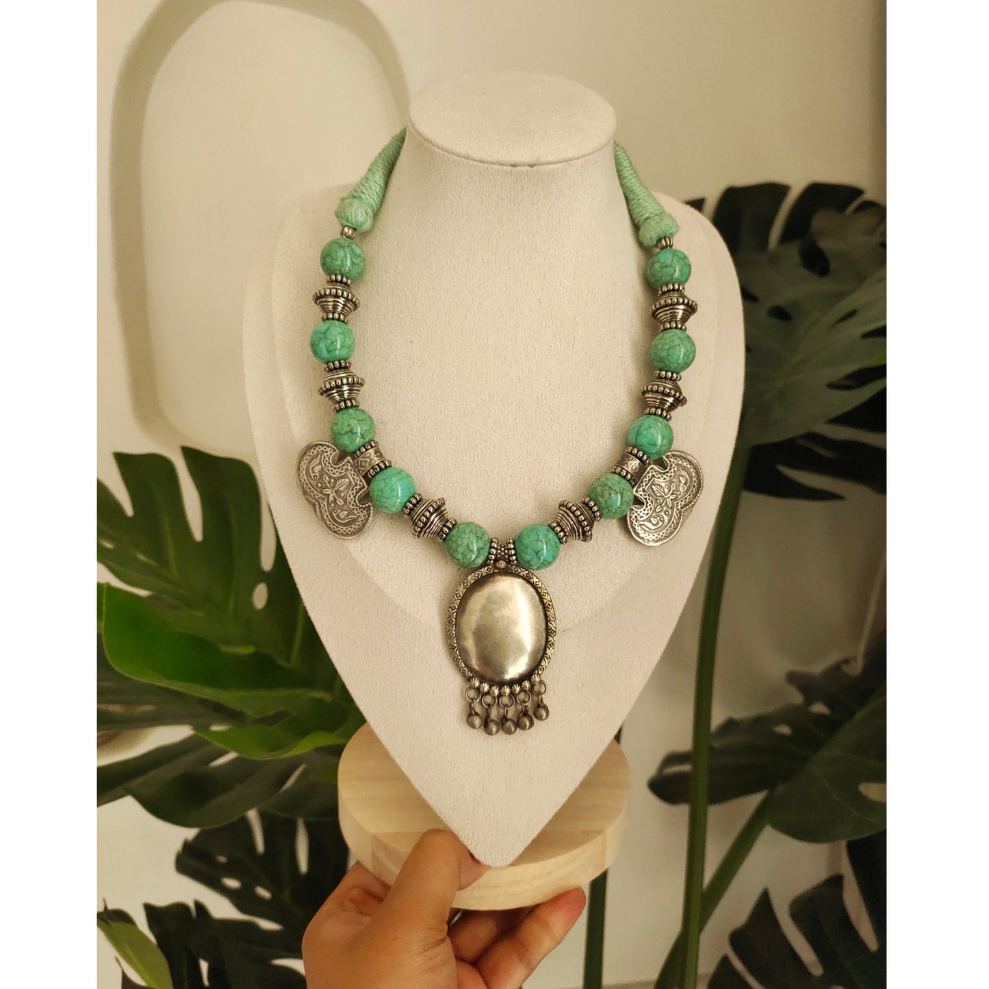 Beautiful Designer Paatri Mix Beaded Necklace