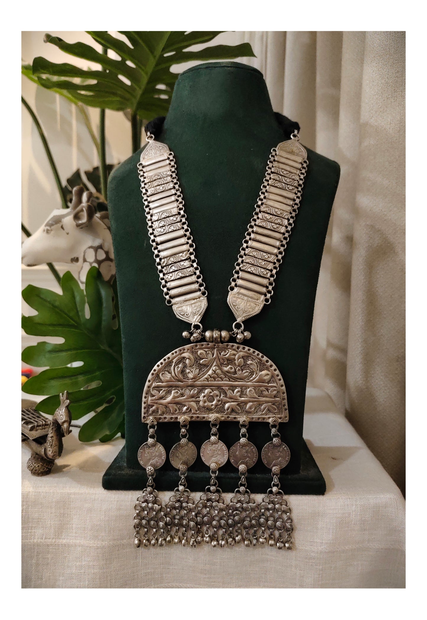 Beautiful Designer Long Chitai Work Necklace