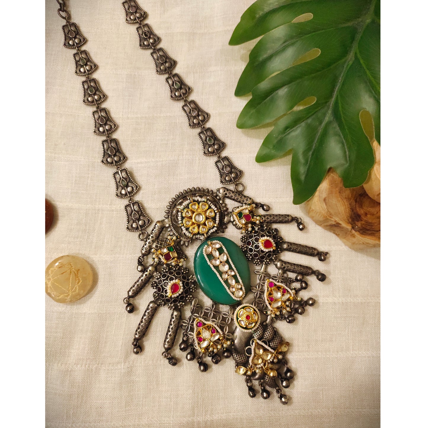 Beautiful Designer Fusion Pendant Necklace