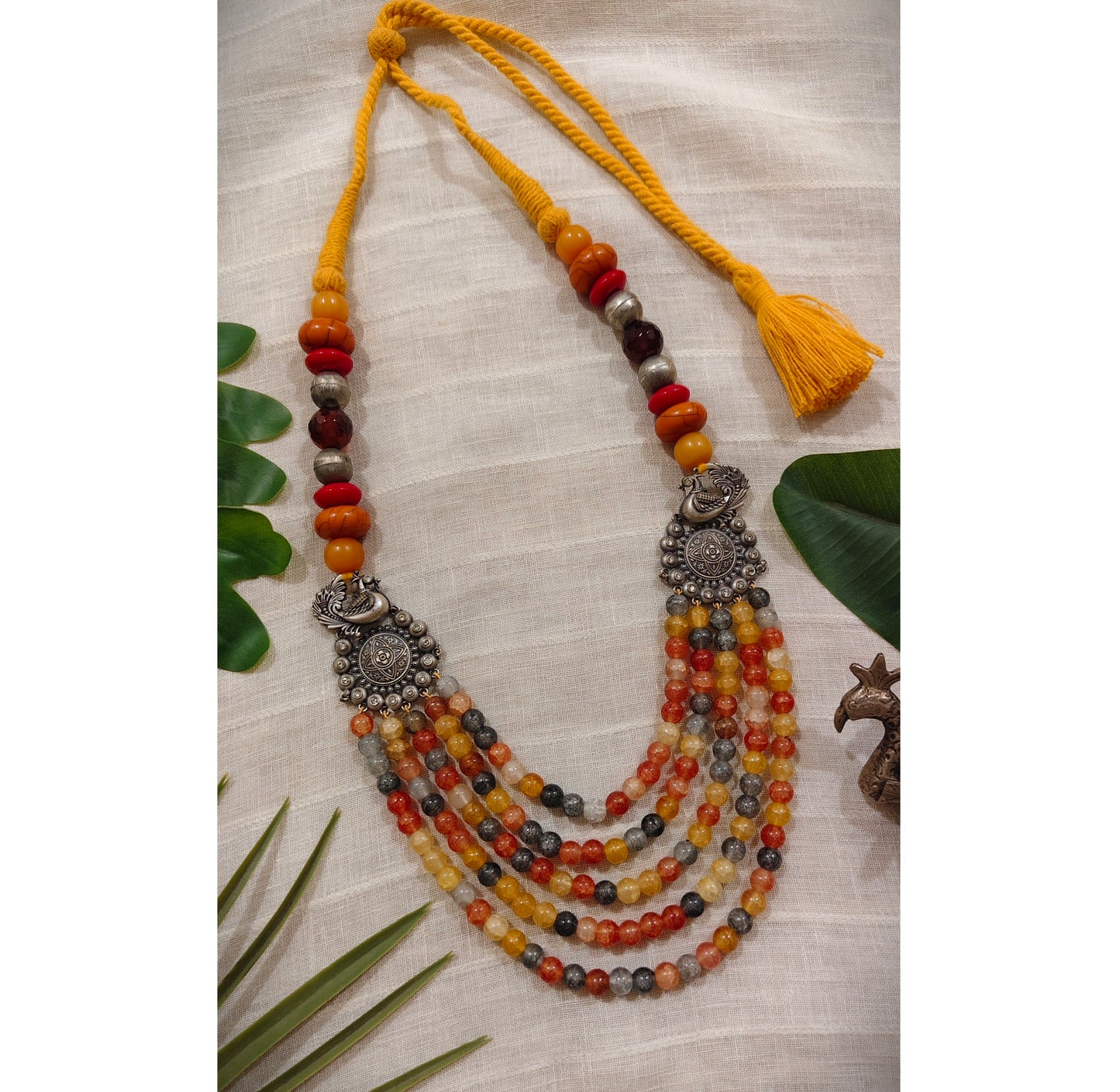 Beautiful Designer Layered Beaded Necklace