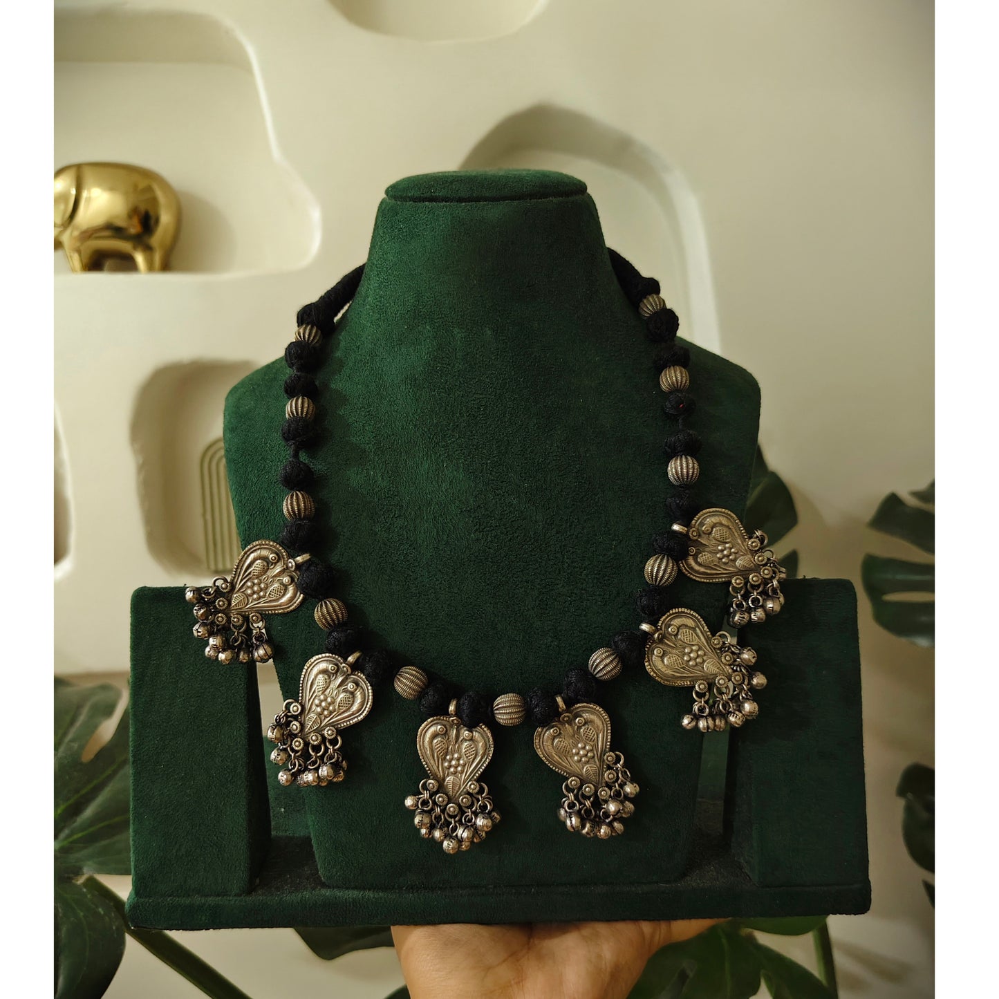 Beautiful Designer Peacock Paatri Neckpiece/Necklace