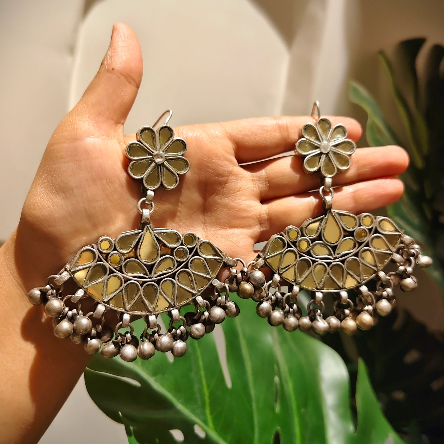 Beautiful Designer Glass Earrings