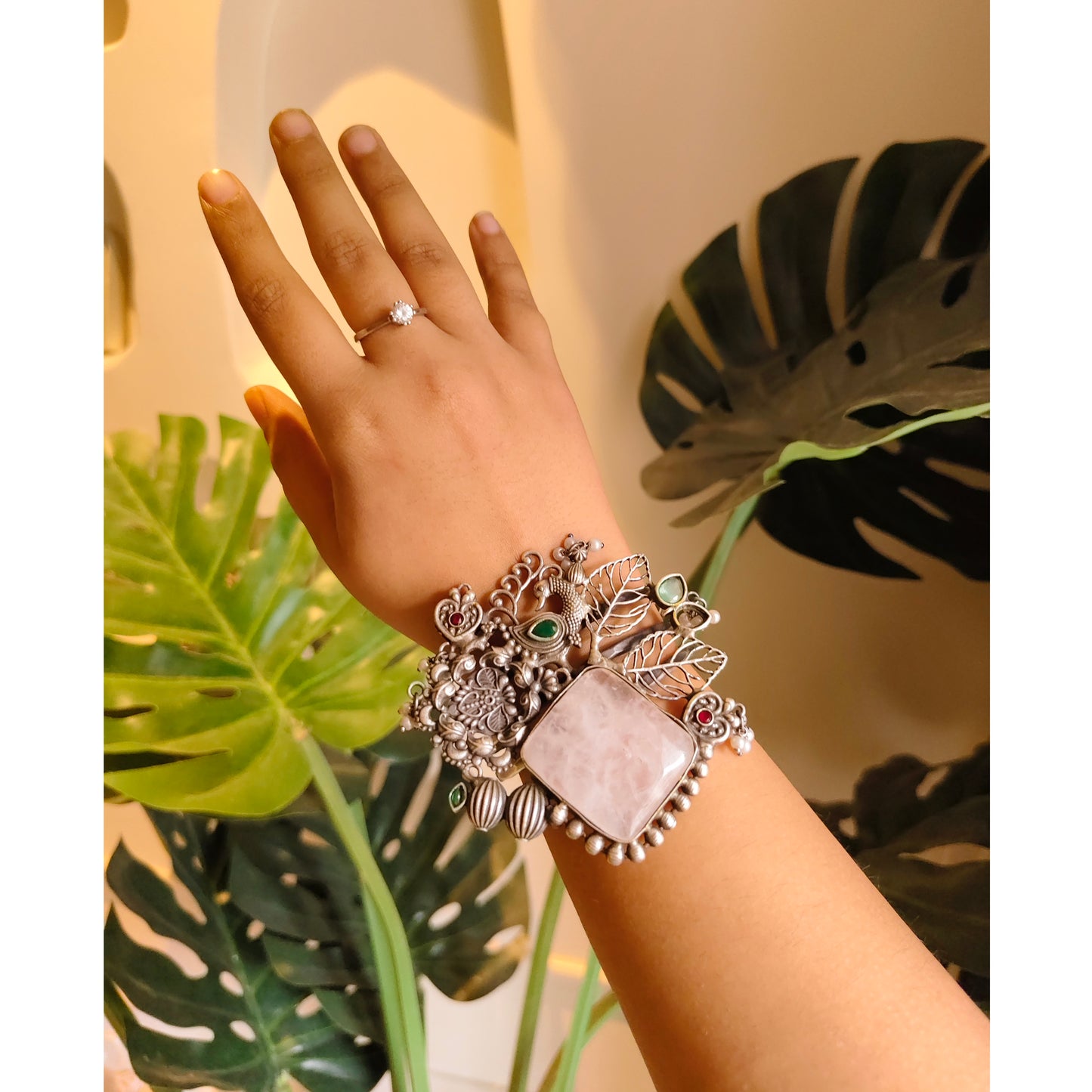 Beautiful Designer Fusion Brass Adjustable Kada/Bracelet