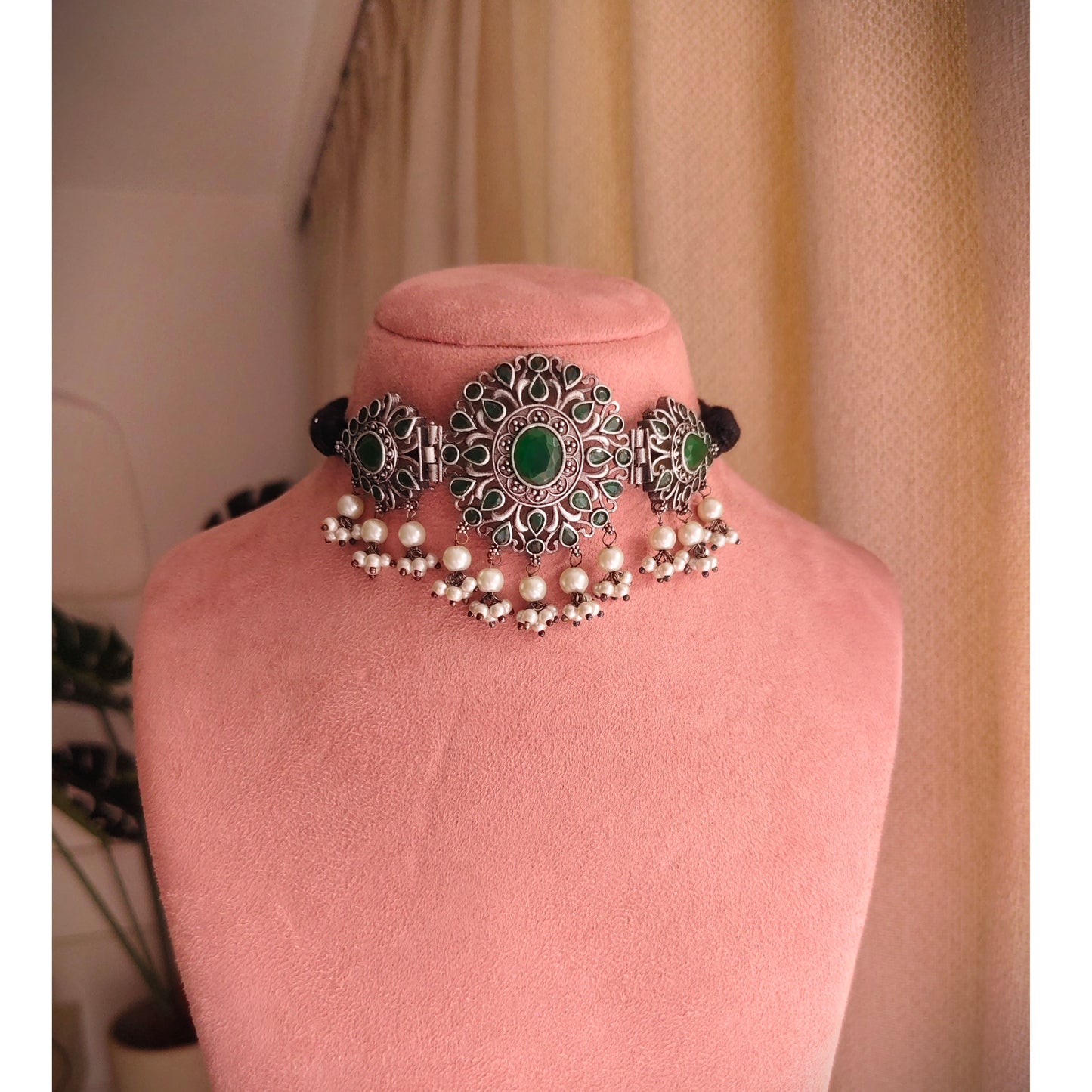 Beautiful Designer Stone Embedded Choker