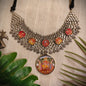 Beautiful Designer Painting Mix Jaal Patta Neckpiece