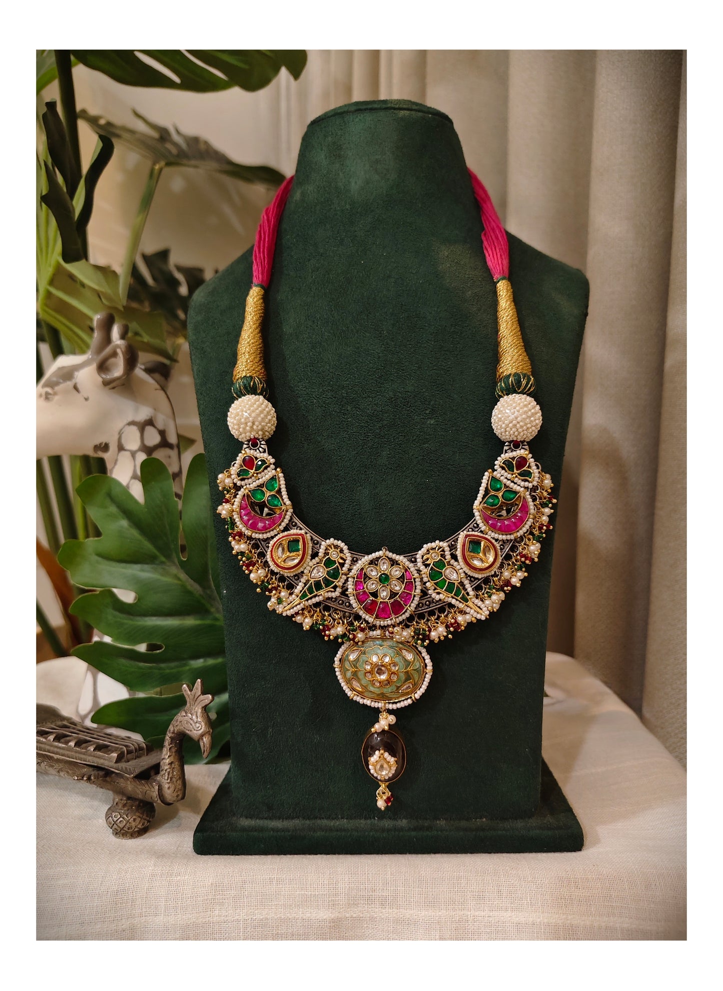 Beautiful Designer Statement Chaand Necklace