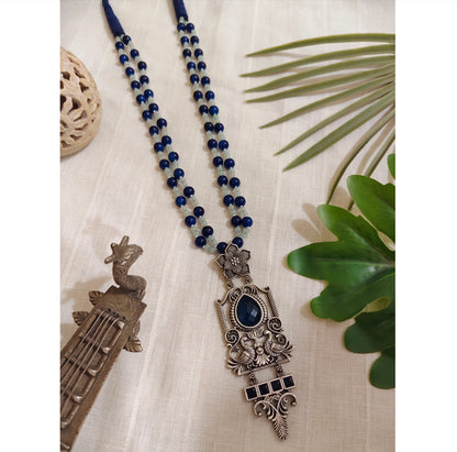 Beautiful Designer Stone Embedded Beaded Necklace