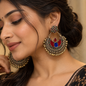 Beautiful Afghani Vintage Big Chaandbali Earrings
