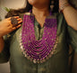 Beautiful Designer Layered Beaded Paatri Necklace