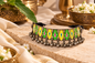 Beautiful Designer Hand-painted Choker