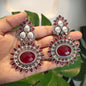 Beautiful Designer Stone Embedded Earrings