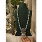 Beautiful Designer Stone Embedded Pendant Beaded Necklace
