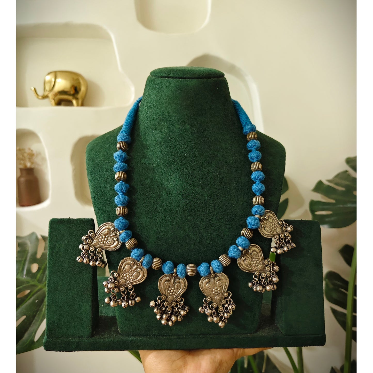 Beautiful Designer Peacock Paatri Neckpiece/Necklace
