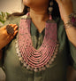 Beautiful Designer Layered Beaded Paatri Necklace
