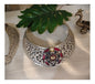 Beautiful Designer Kempstone Detailing Chitai Work Neckpiece