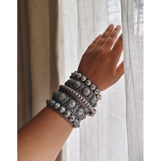 Beautiful Designer Adjustable Kada Set Of 5