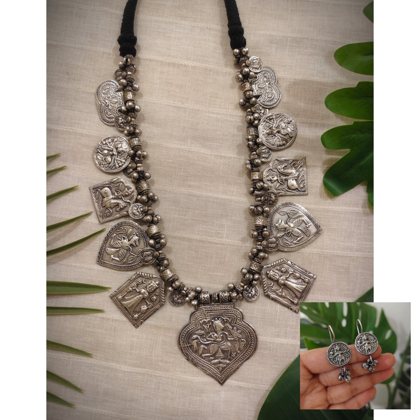 Beautiful Designer Paatri Mix Long Necklace