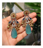 Beautiful Designer Stone Embedded Earrings