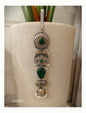 Beautiful Designer Stone Embedded Dual Tone Long Chaabi Gutchha (worn on the waist)
