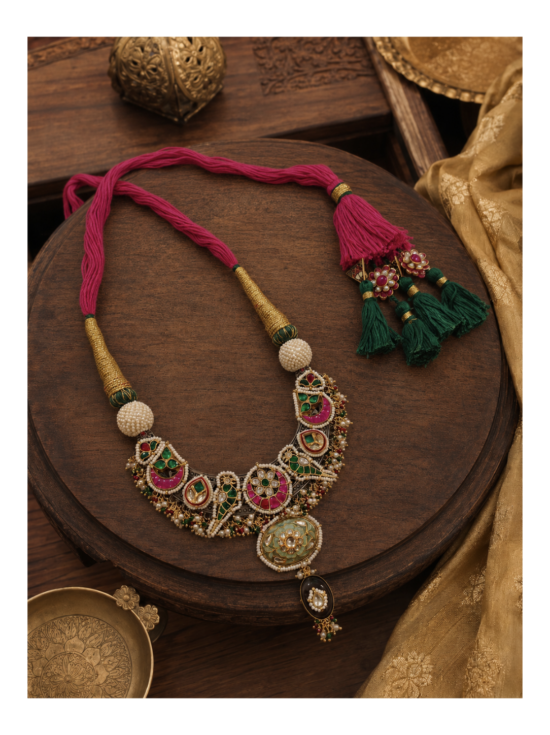 Beautiful Designer Statement Chaand Necklace