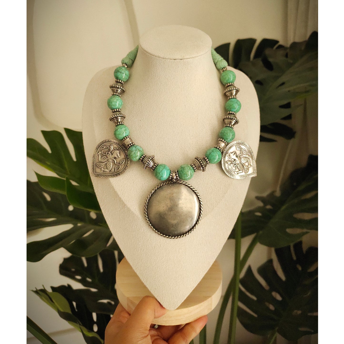 Beautiful Designer Paatri Mix Beaded Necklace