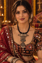 Beautiful Designer Taabeez Pendant Dori Necklace (no earrings, no bangles)