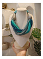 Beautiful Designer Twisted Beads Statement Necklace
