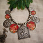 Beautiful Designer Painting Paatri Mix Neckpiece