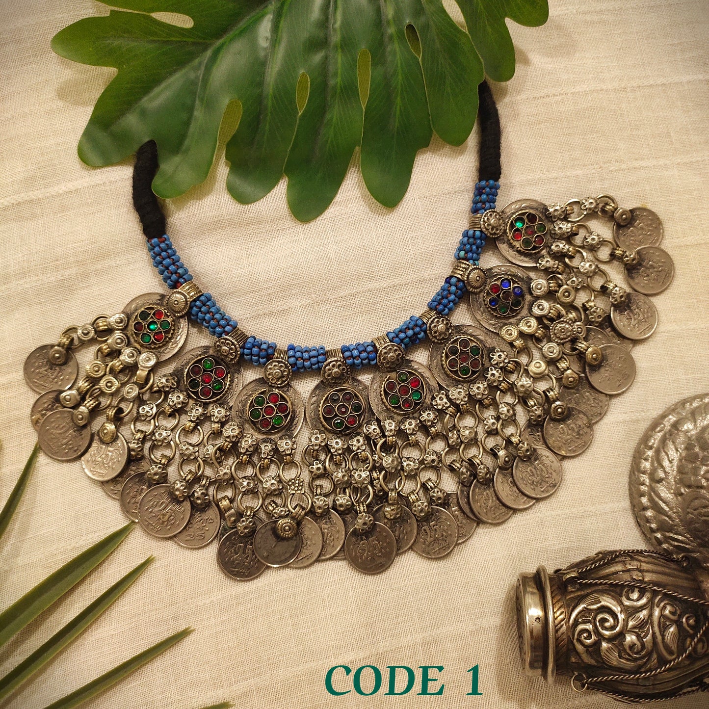 Beautiful Vintage Afghani Neckpiece