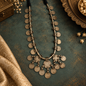 Beautiful Tribal Coin Vintage Long Necklace