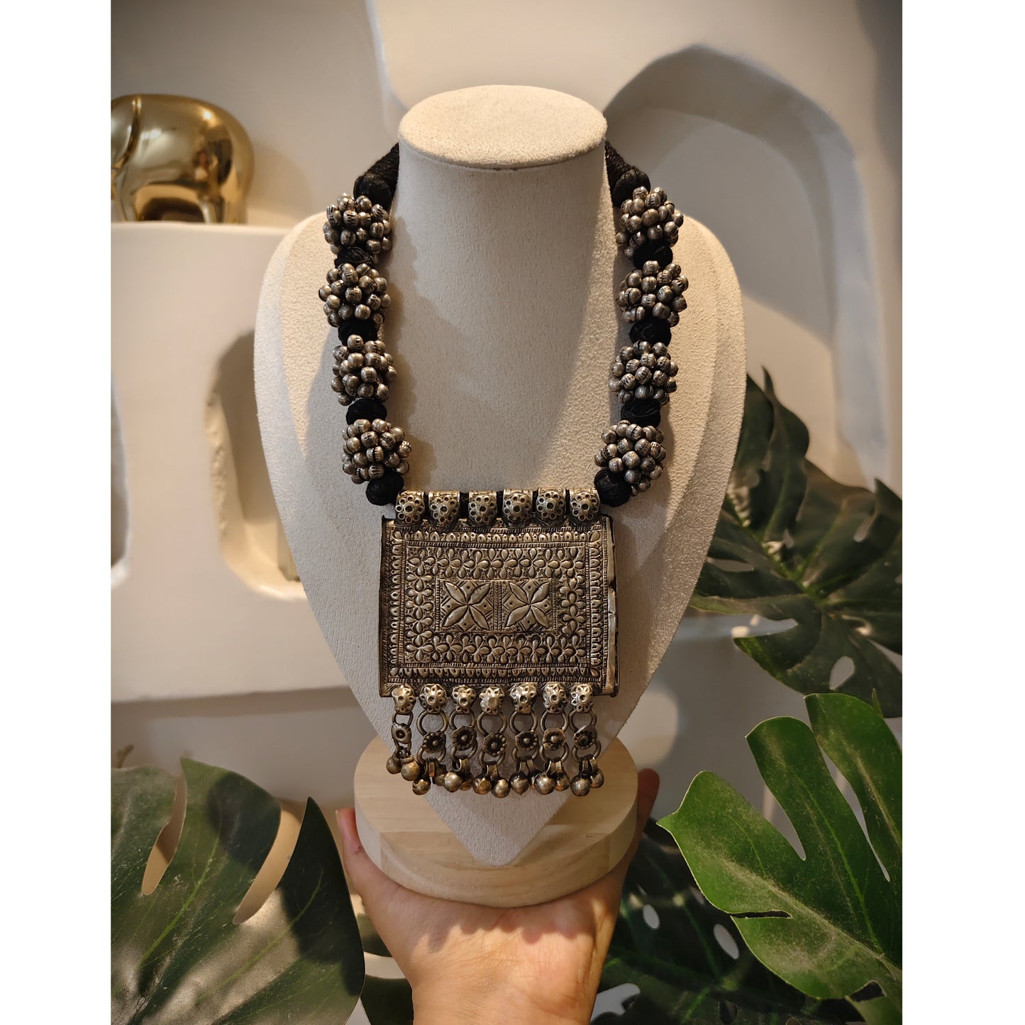 Beautiful Designer Afghani Pendant Necklace