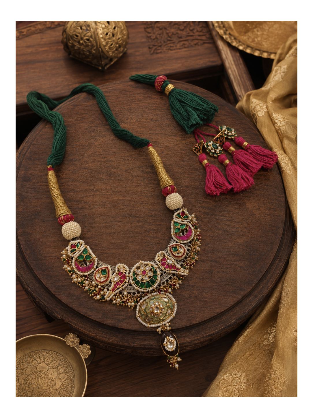 Beautiful Designer Statement Chaand Necklace