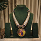 Beautiful Designer Painting Pendant Hasli Style Necklace