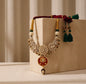 Beautiful Designer Kundan Detailing Chaand Necklace (heavy look)