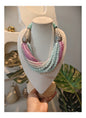 Beautiful Designer Twisted Beads Mix Statement Necklace