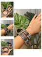 Beautiful Designer Stone Embedded Flower Openable Kada (1 pair)