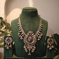 Beautiful Designer Kolhapuri Necklace With Earrings
