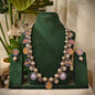 Beautiful Designer Painting Mix Paatri Necklace With Earrings