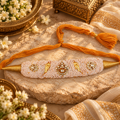 Beautiful Designer Statement Choker (no earrings)