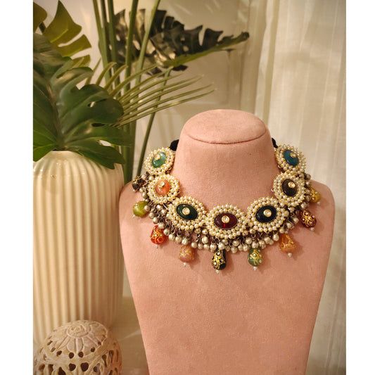 Beautiful Designer Colorful Neckpiece