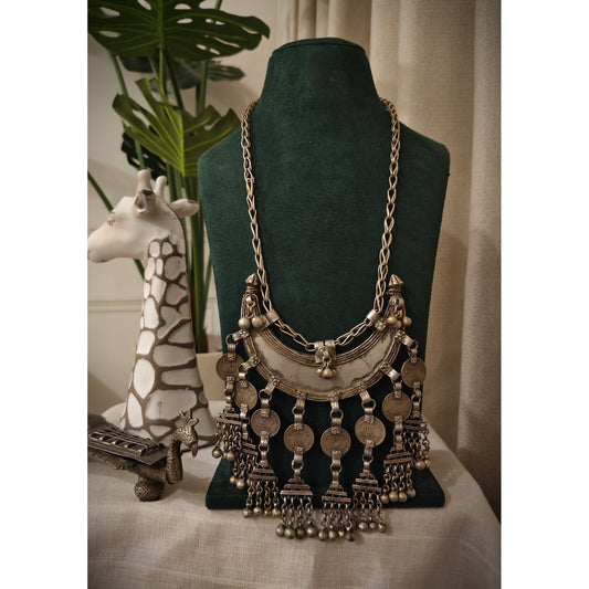 Beautiful Designer Afghani Vintage Chaand Necklace